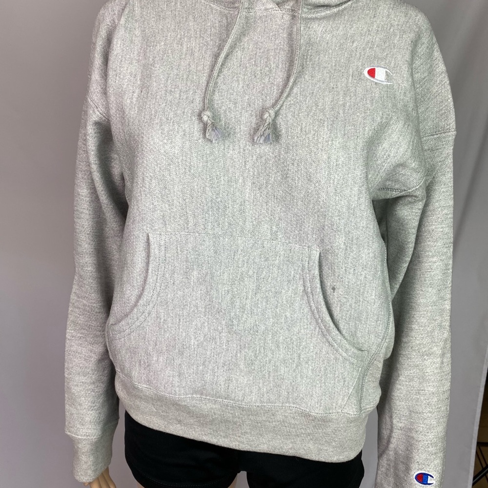 Champion women’s gray hoodie